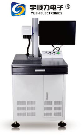 正確さ±0.003mmを置く20-200KHz繊維レーザーの印機械