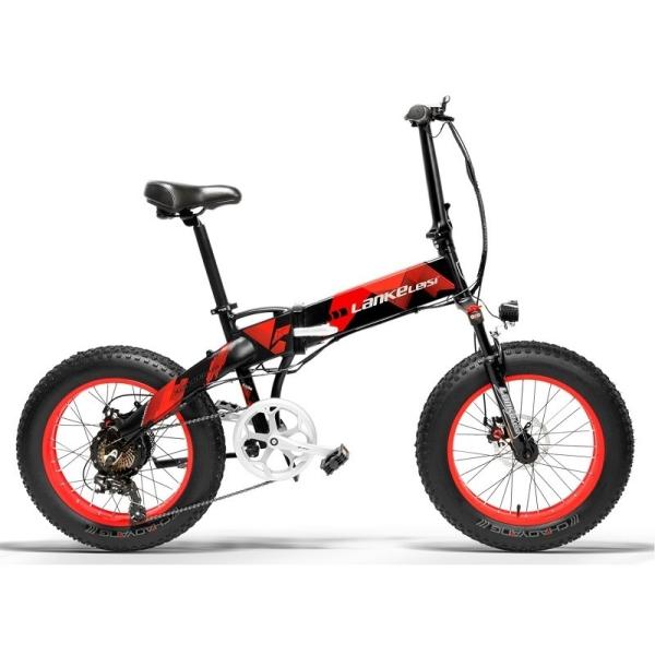 Lankeleisi 20 Inch Folding Electric Bike X2000 Plus Fat Tire Ebike