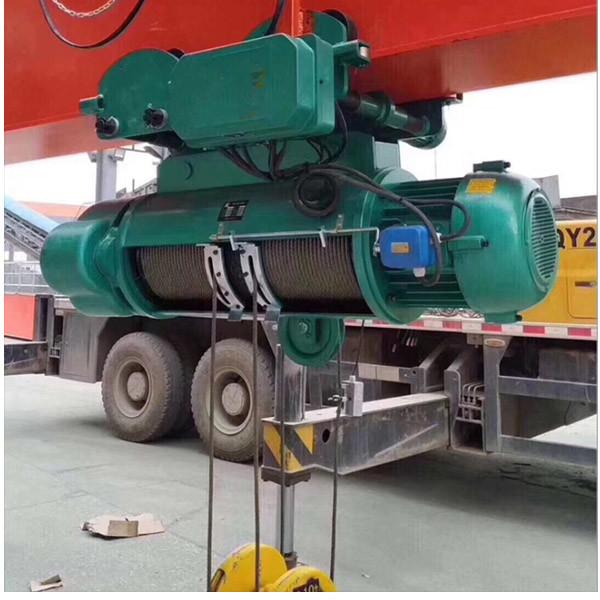Electric Wire Rope Winch for Single Girder / Gantry / Cantilever Cranes