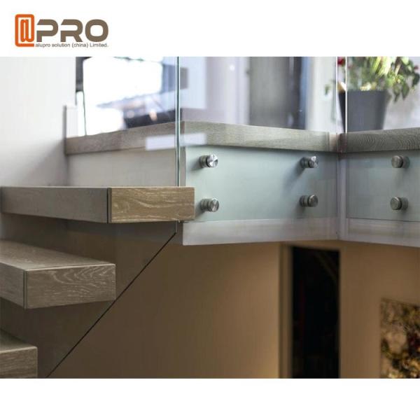 Glass swimming Pool Fence Spigots 0.3mm frameless Aluminum Balustrade