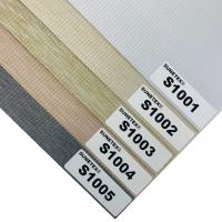 Évaluez 7 le zèbre motorisé de tissu de la catégorie 8 aveugle des nuances 60mmx100mm