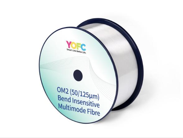 YOFC OM2 50/125μM Bare Optical Fiber Bend Insensitive Multimode Optical Fibre