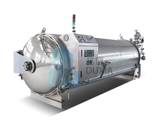 4 - Wheel Trolley Sterilization Baskets Stainless Steel For Canned Meat Production Line