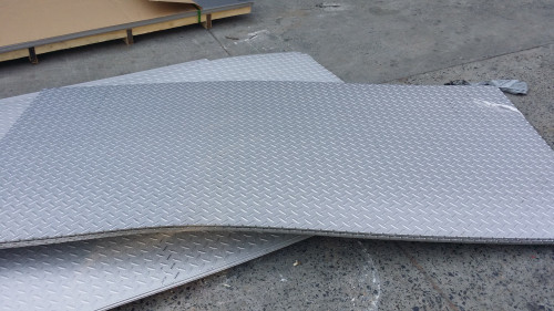 La corrosion NO.1 304 316 317 solides solubles Diamond Plate ASTM JIS solides