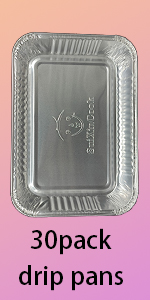 Aluminum Foil Pans With Lids 10pack Heavy Duty 2LB Foil Pan 8.5