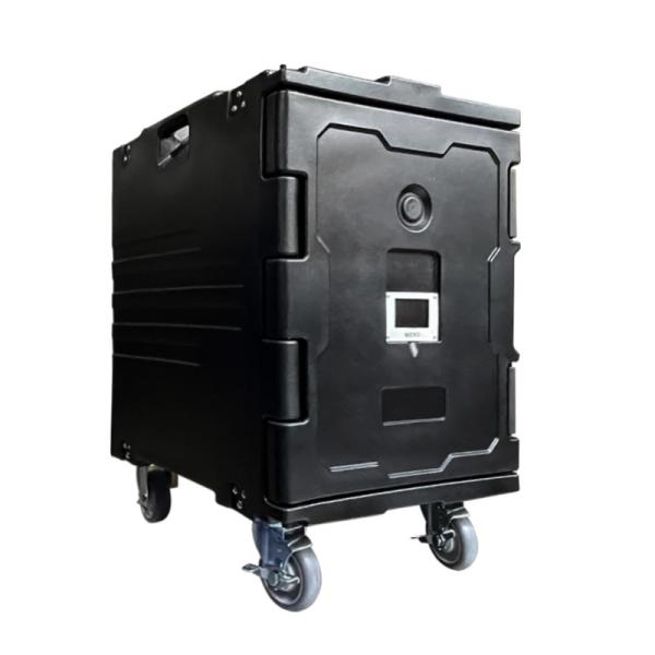 8Hour Heat Insulated Pan Carrier Cold Lock Food Tray Carrier 90Ltr