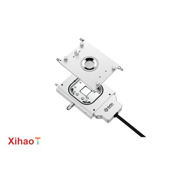 Precision Heated Microscope Stage with ±0.1°C Stability, 1000°C Range, and 50°C/min Heating Rate