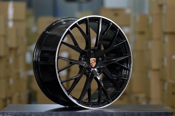 Full Forged Alloy Wheels 21in 20in 5 Lug Rims For Cayenne Panamera Taycan Macan