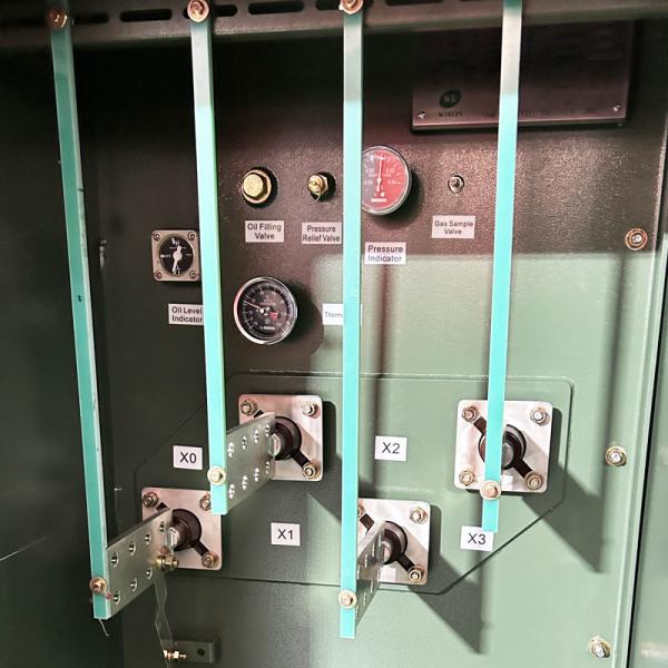 300Kva Three Phase Pad Mounted Transformer Oil Immersed Distribution 12870V To 208V ANSI IEEE Standards