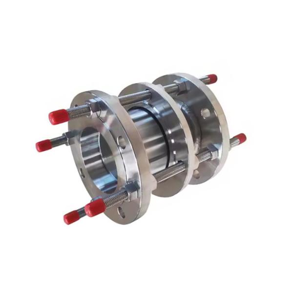 304 stainless steel C2F type detachable double flange loose sleeve force transmission expansion joint