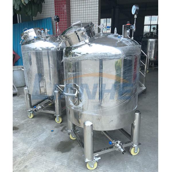Antirust SUS316L Stainless Steel Storage Tank Leakproof For Lotion Mixing