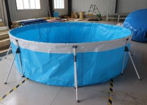 Multi Functional PVC Fish Pond Flexible Adaptation For Large Medium And Small