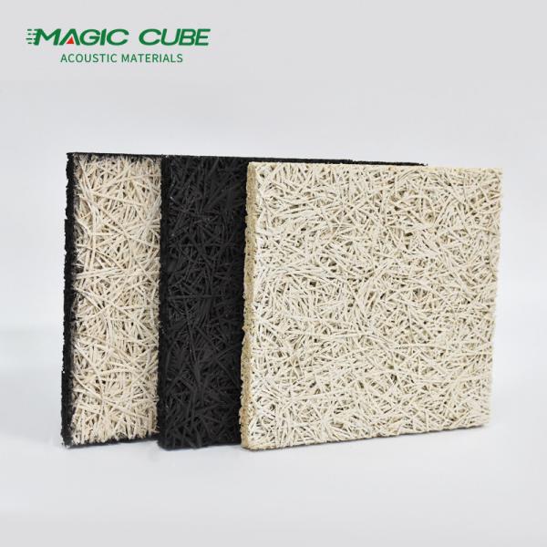 Environmentally Friendly 15mm/20mm/25mm/35mm Wool Ceiling Panels for Indoor Installation