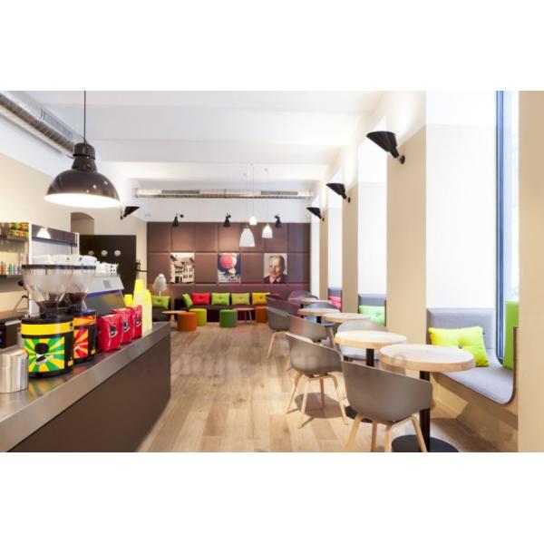 Повторно использованные пластиковые стулья ресторана с стулом офиса яйца деревянной рамки ПП подлокотника современным