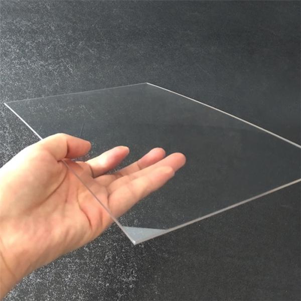 Recycled PET Sheet High Gloss Clear Plastic Sheet Clear Plastic Panels 0.2mm-2mm