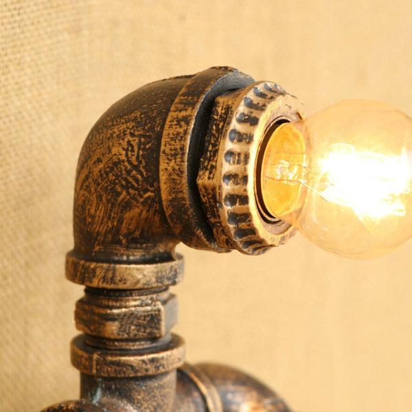 Steam punk wall lamp creative restaurant hall corridor stair iron robot wall light （WH-VR-43）