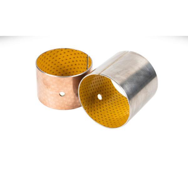 Aço auto lubrificante sinterizado de bronze POM de rolamento simples com baixo atrito