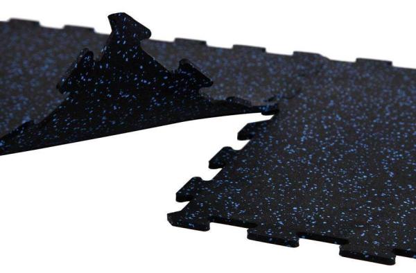 Thick 50mm Interlocking Exercise Floor Mats Customized Interlocking Sports Tiles Lightweight