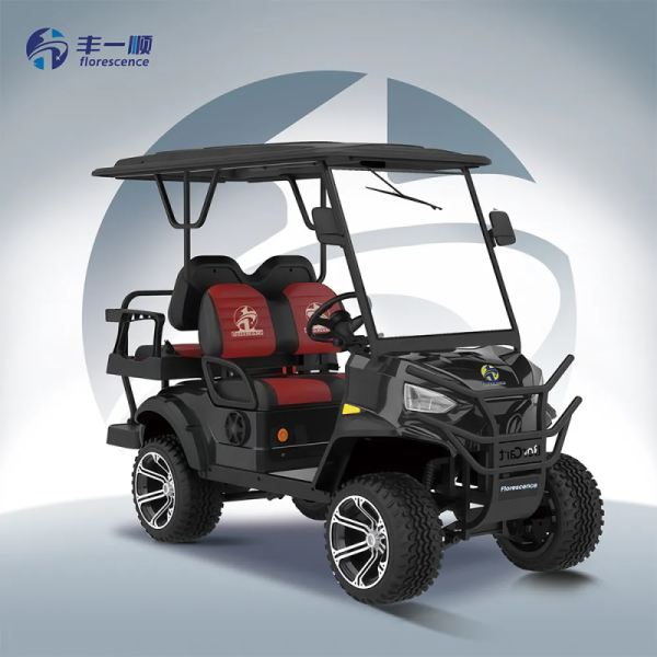 4 Seater 2+2 Seat Off Road Electric Golf Cart Lithium Battery Golf Buggy With CE Certificate