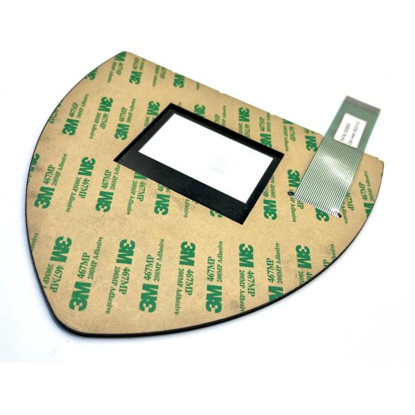 Customizable Membrane Touch Switch For Led Button Switch With Glossy Window