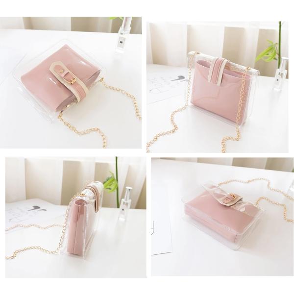 Сумка студня PVC ясности лета прозрачная