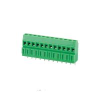 Connecteur rapide à vis de carte PCB du TB 300V/10A du lancement HQ128H-3.5/3.81