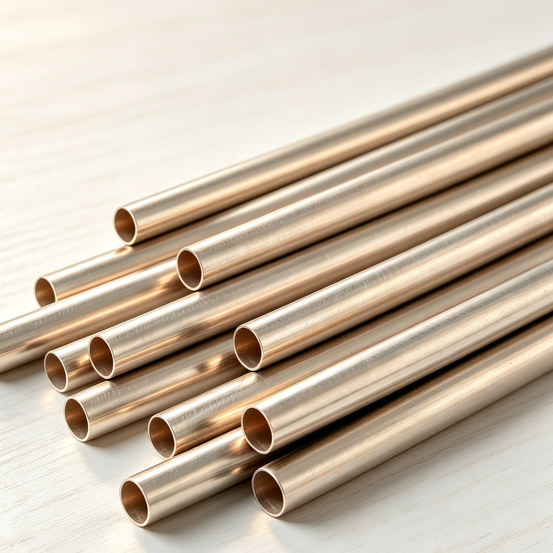 ASME SB111 C71500 CuNi 70/30 Seamless Tube with High Resistance to Seawater Corrosion and Solution Annealed Finish for Heat Exchanger Applications