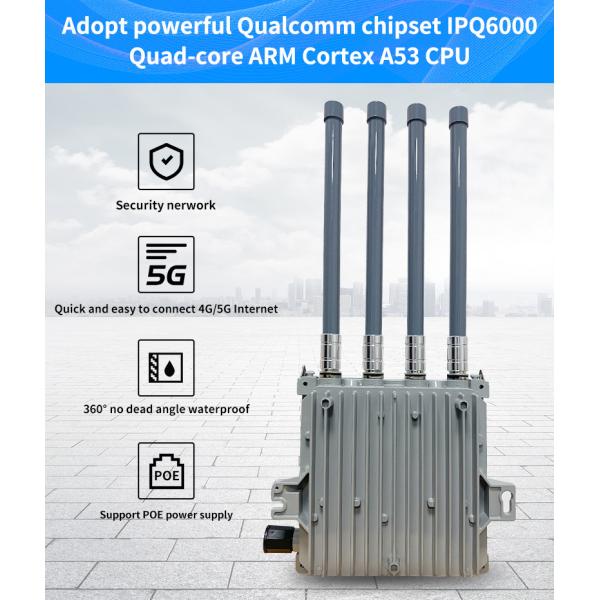 Wireless Access Point LTE Outdoor CPE 1800Mbps 4G 5G WiFi 6 Outdoor Router