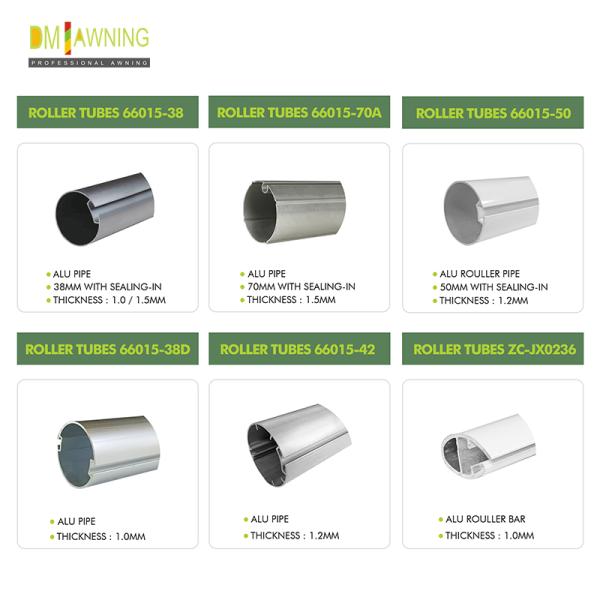 Диа 38 мм Алюминиевый РВ Тюбины Тюбины Роллеров Даткаленная Стальная Роллеры Для Тюбины