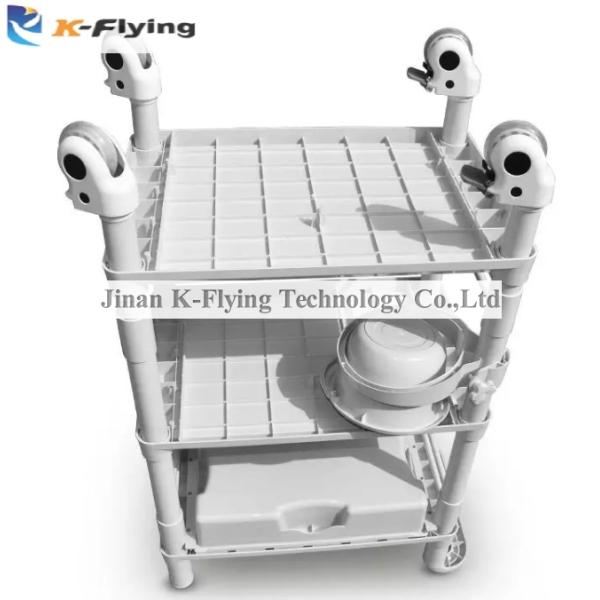 Hospital Treatment Cart Medical Dressing Medicine ABS Medical Trolley