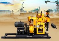 Portable Crawler Water Well Drilling Rig Machine / Spt Gold Mining Core Sample Drilling Rig