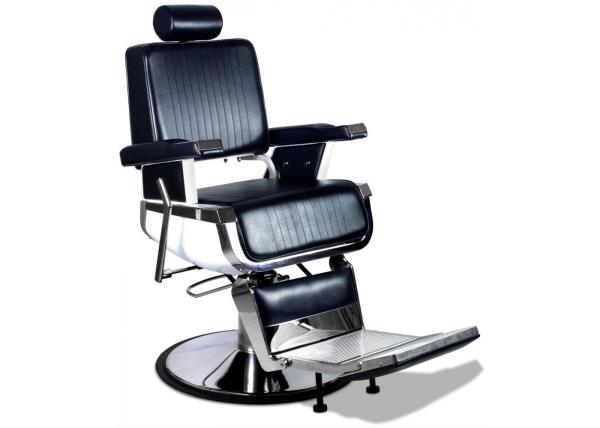 Traditional Reclining Barber Chair For Beauty Salon , Barber Stools Chairs