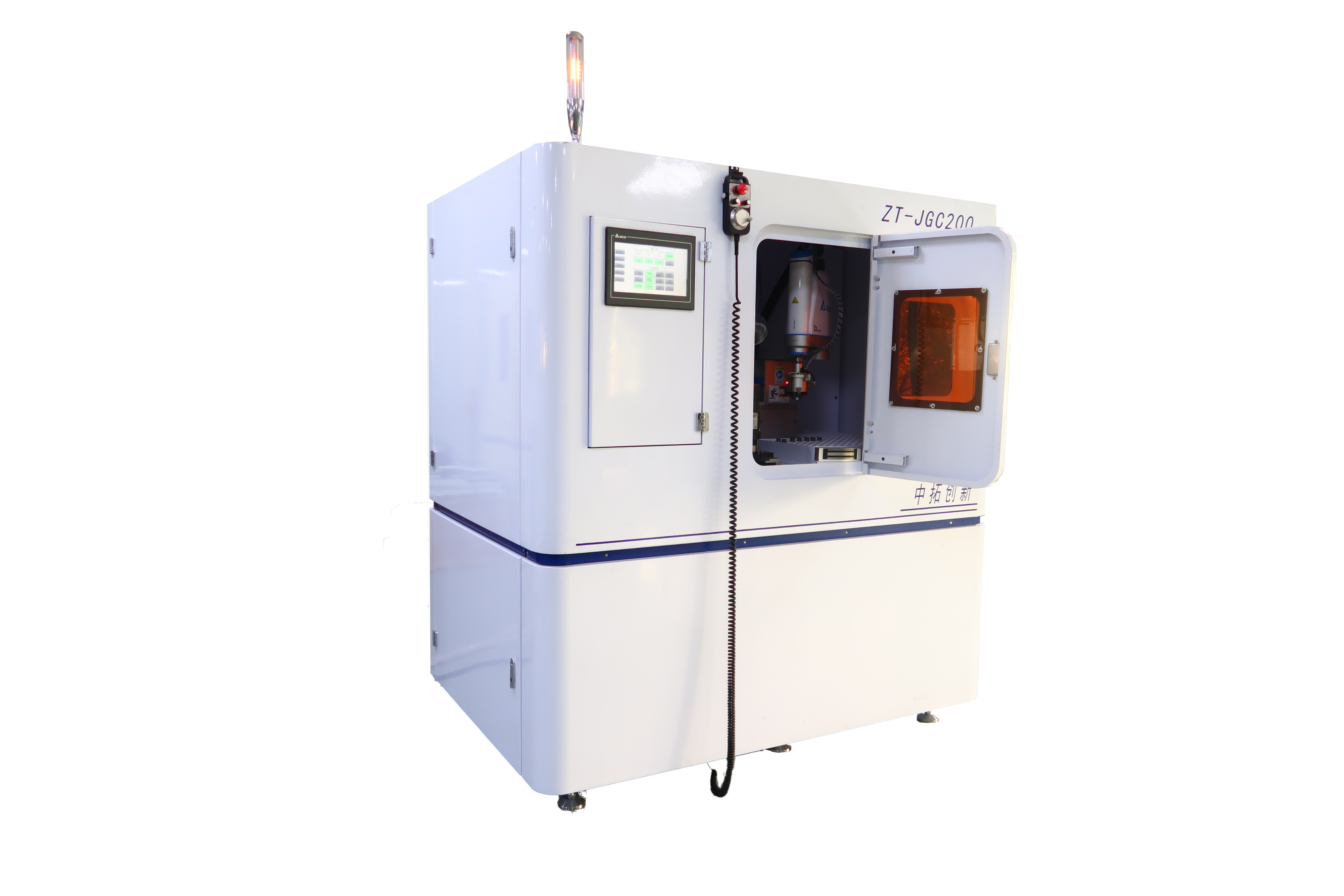 Серво высокоточная вращающаяся ось CNC лазерная режущая машина 100 Вт Система управления ПЛК