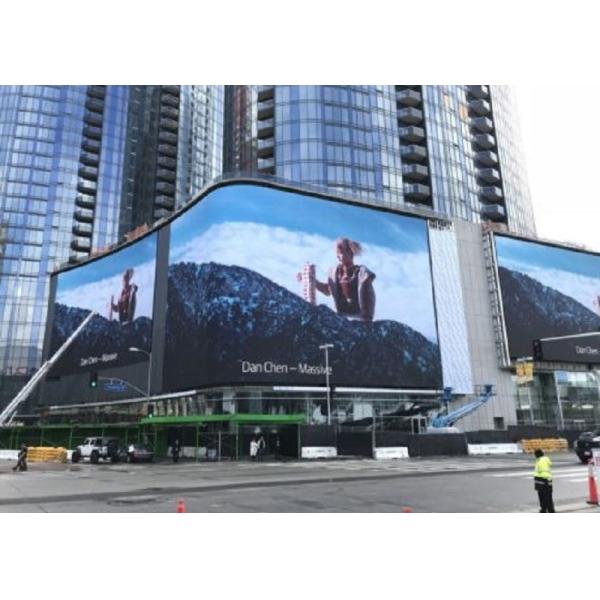 Transparent Slim DIP 346 Outdoor Fixed LED Display P15 P25 Building Facade Video Wall