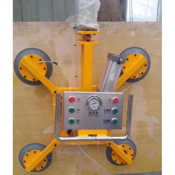 Ferramenta de levantamento de vidro pneumática amarela do madeira de chapa metálica do elevador e a de mármore