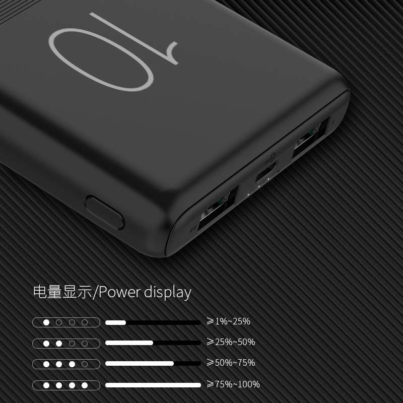 Универсалия 68*16*135mm банка поручая силы радиотелеграфа Ци 10000mah