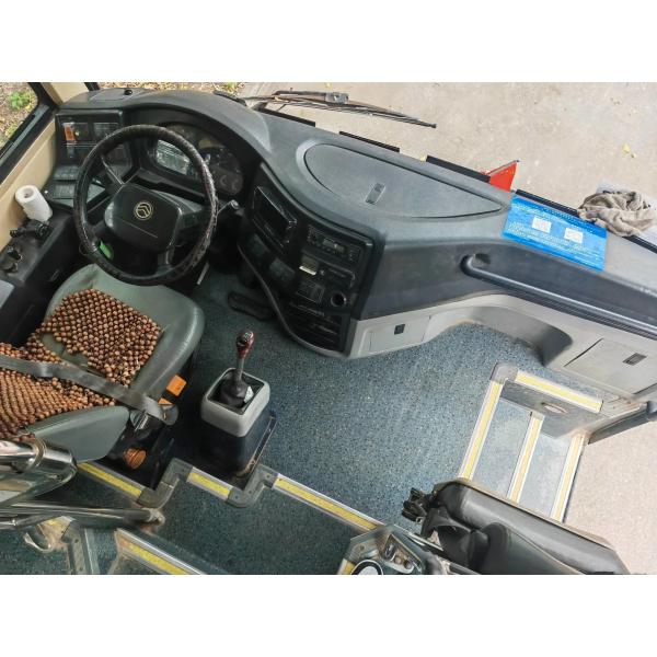 Diesel Engine Bus Middle Door 49 Seats Air Conditioner Yuchai Engine 11 Meters Used Golden Dragon XML6112