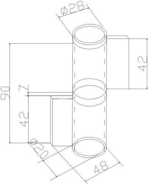 Welding hinge heavy duty H606B with a simple steel ball bearing for iron gate, weld on hinge