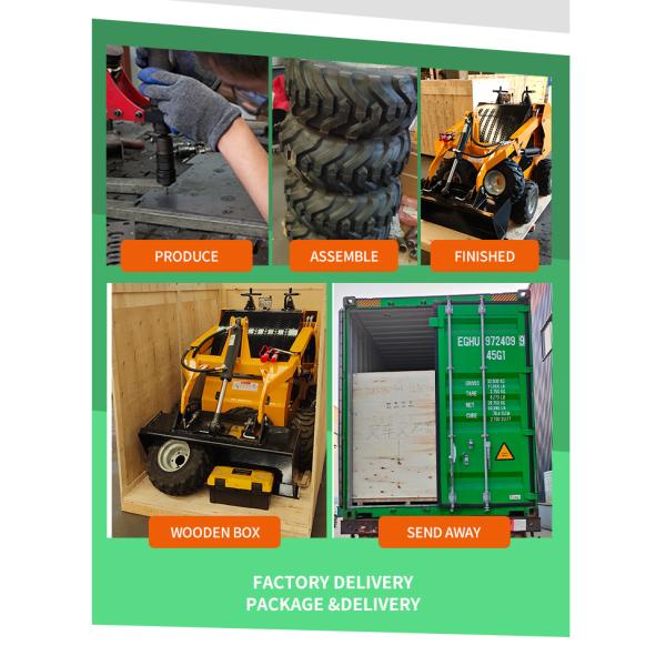 Сертификат CE/EPA 0,15 м3 Грузоподъемность гидравлический сдвигоуправляющий погрузчик для евро 5 EPA