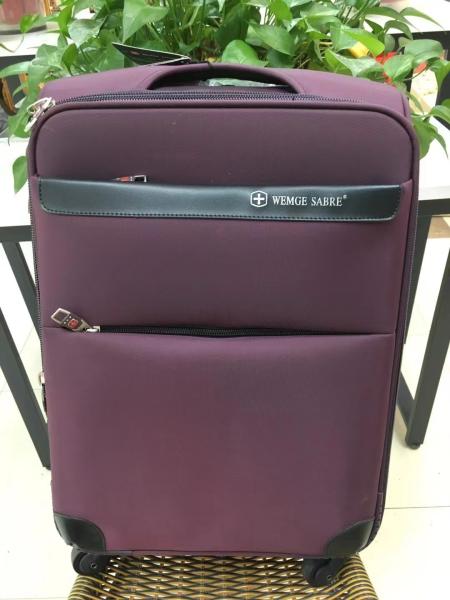 Saco de roupa leve 20 polegadas 22 polegadas 24 polegadas Preto