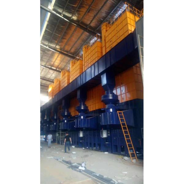 Cyclonic Furnace Mechanical Rice Dryer Machine Low Temperature Circulating