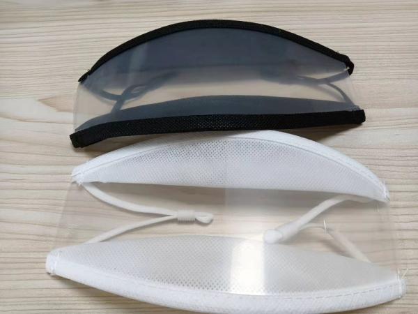 Printable Cotton Lip Reading Face Mask Transparent Window Visible Mouth Face Mask