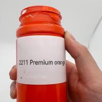 Résistance aux intempéries Pigment polyester orange organique personnalisé