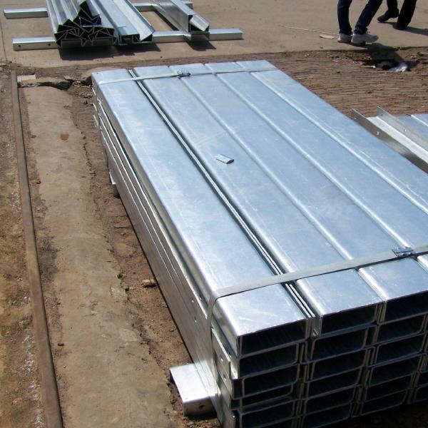 Hot Dipped Galvanized Steel Q235 Q345 Guardrail U Type Post for Road Traffic Safety