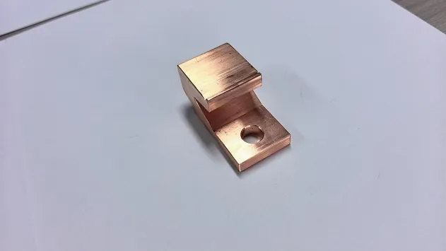 Pure Copper Fixed Bracket Heavy Duty Conductive Mount Support for Electrical Equipment