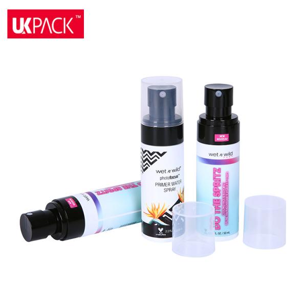 Garrafas cosméticas maiorias plásticas do pulverizador do GV do animal de estimação 60ml vazio