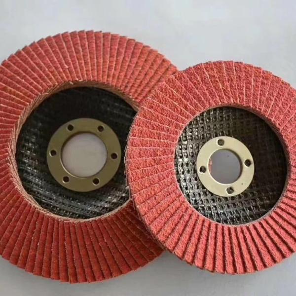 115x22mm T29 Type Ceramic Flap Disc for Paint Removal Featuring Fiberglass Backing Plate