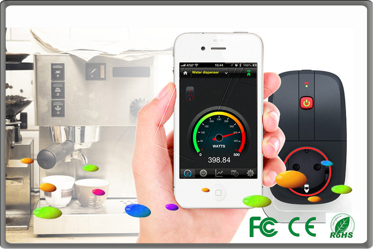 3 hole wireless socket wifi smart plug of Mobile phone remote control