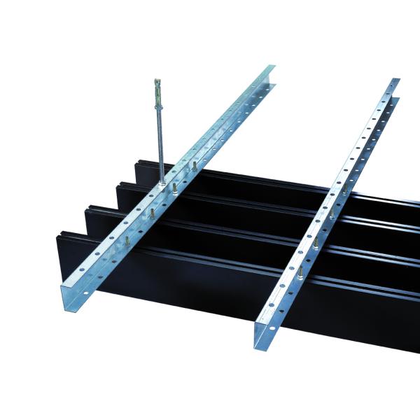 Profile Extrude Tube 6063 Aluminum Linear Metal Baffle Commercial Ceiling Tiles