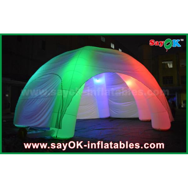 Jambes gonflables LED de la boîte de nuit 5 allumant la tente gonflable de dôme d'araignée gonflable avec le ventilateur de la CE/UL